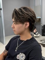 リッチブランドアンドコー(Rich Brand&Co) アップバングセンターパートツイストスパイラルバレイヤージュ