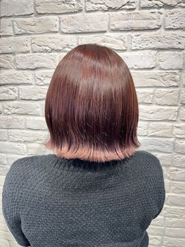 ジルブラン 土浦(JIL BLAN) ハイライトバレイヤージュダブルカラーケアブリーチ20代30代