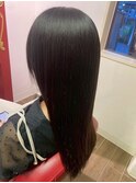 ビフォーあり★愛されロング/髪質改善ストレート/ツヤ髪/黒髪