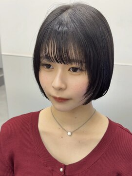 ゴウトゥデイシェアサロン 町田店(GO TODAY SHAiRE SALON) ミニボブ×フェイクブラック
