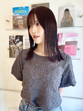 ムジーク(Musiiik) カシスレッド/ブリーチなし