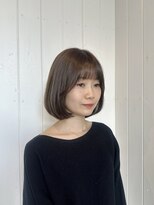 ココロヘアー 住吉店(Cocolo hair)&nbsp;内巻きボブ/グラデーションボブ/タンバルモリ／韓国風ボブ/艶髪