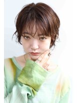 ヘアーパレス フタバ(Hair palace FUTABA)&nbsp;レイヤーショート/チョコレートブラウン