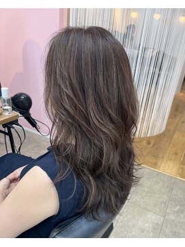 白髪ぼかしハイライト
