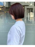 千葉駅/着物ヘア/大人ガーリー/ダークアッシュ/似合わせカット