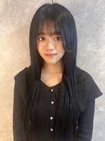 ガルボ ヘアー(garbo hair)&nbsp;艶髪　プルエクステ　黒髪ロング