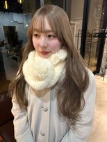 チル 福井駅前店(Chill)&nbsp;福井ミルクティーベージュダブルカラー韓国レイヤー顔周り学生