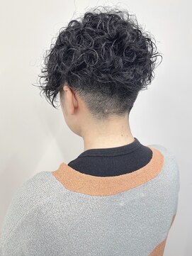 ラウンジ モリオ イケブクロ(Lounge MORIO Ikebukuro) ＊ゆるふわパーマショートニュアンスパーマ丸みショート30代40代