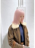 ベイビーピンク　ペールカラー