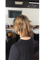 コエル(KOER) ベージュ×落とせる黒