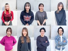 ご希望のメニューに合わせてスタイリストをお気軽にご指名下さい。各メニューに特化したスタッフをご紹介☆