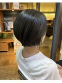 大人クールなショートボブ