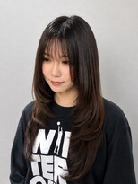 コタ 水戸(COHTA) 透けバング×艶ロングレイヤー