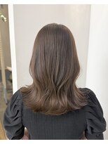 ローネス 銀座(LONESS)&nbsp;20代30代40代大人可愛い　レイヤーカット　アメグレージュ