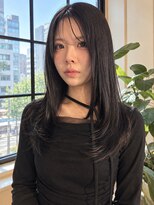 ルーズ(LOOSE) 暗髪ミディアムレイヤー
