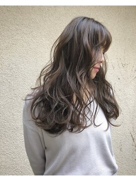 ワエン(WAEN) Air wave ロンググレージュ