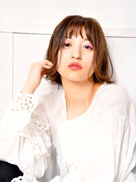 ネオリーブアオバ 高田馬場店(Neolive aoba) 外はねボブスタイル♪オーダー多数の人気ボブ♪