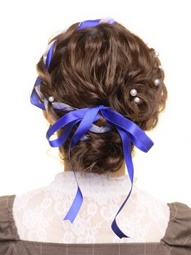 スタジオノールス(hairmake & photo STUDIO NORLUSS) ライブヘア♪編み込みアップヘア★