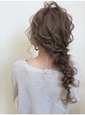 編みおろしアレンジ