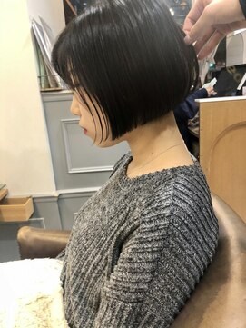 ネオリーブアイム 横浜西口店(Neolive aim) 20代30代40代小顔寄り添いまるみくびれボブ横浜10