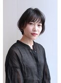 大人可愛い20代、30代、40代ショートボブ大和八木