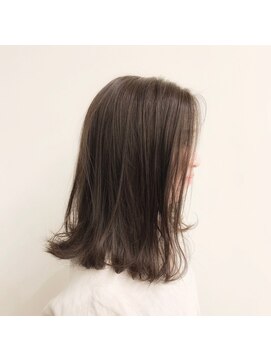 ヘアーニコット(hair Nicott) 外ハネミディアムボブ