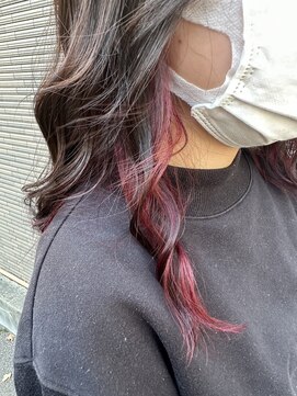 美容室さかもと 本店 インナーカラー