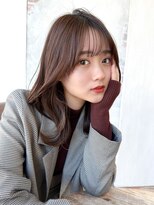 アフロート ルヴア(AFLOAT RUVUA)&nbsp;るなstyle くびれミディアム 鎖骨下ミディ 20代30代40代 新宿