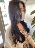 韓国風巻き髪スタイル