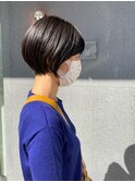 前下がりショートボブ
