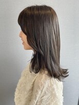 キティン 吉祥寺(kitin)&nbsp;《kitin吉祥寺》透け感オリーブグレー ミディアム