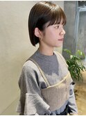 ボブ×ストレート
