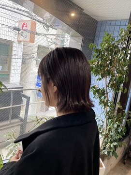 ルーツホーム(Roots Home) オリーブベージュ×インナーカラー