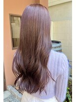 ココカラヘアー ニコ(cococara hair nico)&nbsp;ブリーチなし/ピンクラベンダー/艶髪/暖色系/10代20代
