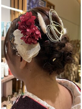 アスタ アヴェダ ASTA AVEDA 武蔵村山店 成人式アップスタイル
