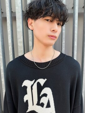 エルオム(EL.HOMME) スパイラルパーマ×無造作