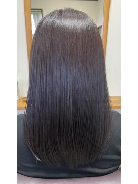 みとも美容室 艶ストレート
