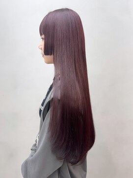 アイティー バイ アルバム 中野店(IT by ALBUM) ニュアンスカラーレイヤーロングベビーピンク_ba517321