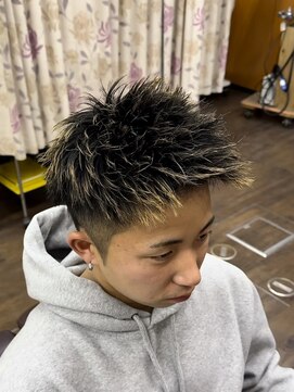 ヘアーパークキューブ ツーブロックジェットスタイル