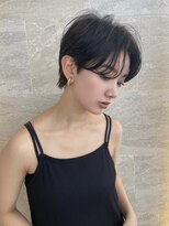 ロンドソレイユ 池袋(Lond soleil)&nbsp;オリーブグレー/ショート/前髪/レイヤー/髪質改善/縮毛矯正/池袋