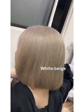 アーチフォーヘア 心斎橋店(a-rch for hair) ホワイトベージュ