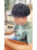 ナチュラルマッシュ×ルーズツイストスパイラル