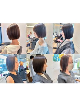 【宇都宮】今一番かわいいタッセルボブ♪骨格/髪質に合わせてお客様に似合うBESTなショートをご提案