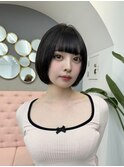 ショートボブ/フルバング/似合わせカット[大阪梅田駅]