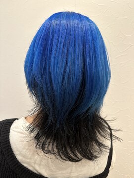 サロンドアンアリー(Salon de an Ally) 逆インナーカラー