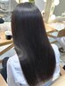 【縮毛矯正】 美髪縮毛矯正(前髪、ポイント)＋前髪カット　￥5500～