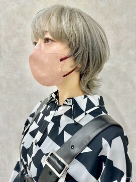 ヌク(Nuku.) ハイトーンウルフ＿シルバー＿ブリーチ