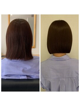 エン(en.) 首が綺麗に見えるボブ◎