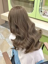 イオエ 西梅田(ioe)&nbsp;ブリーチなしカラー/髪質改善/ミルクティーベージュ/小顔ヘア