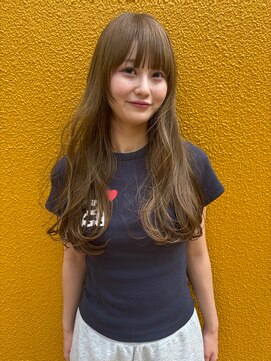 スノッブサンク(Snob ciNQ) ブリーチカラー/ベージュカラー/顔まわりカット